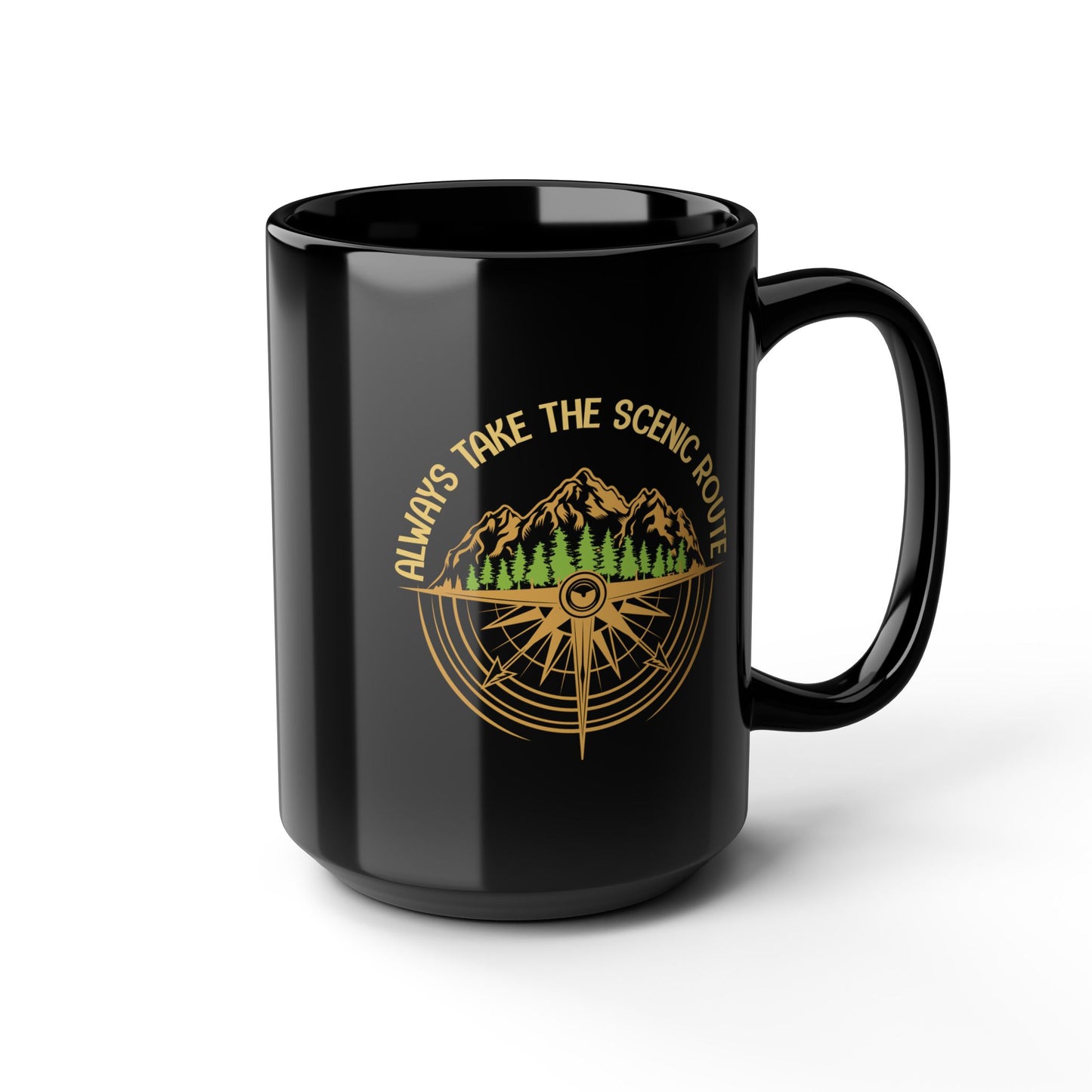 Adventure Mug - Always Take The Scenic Route