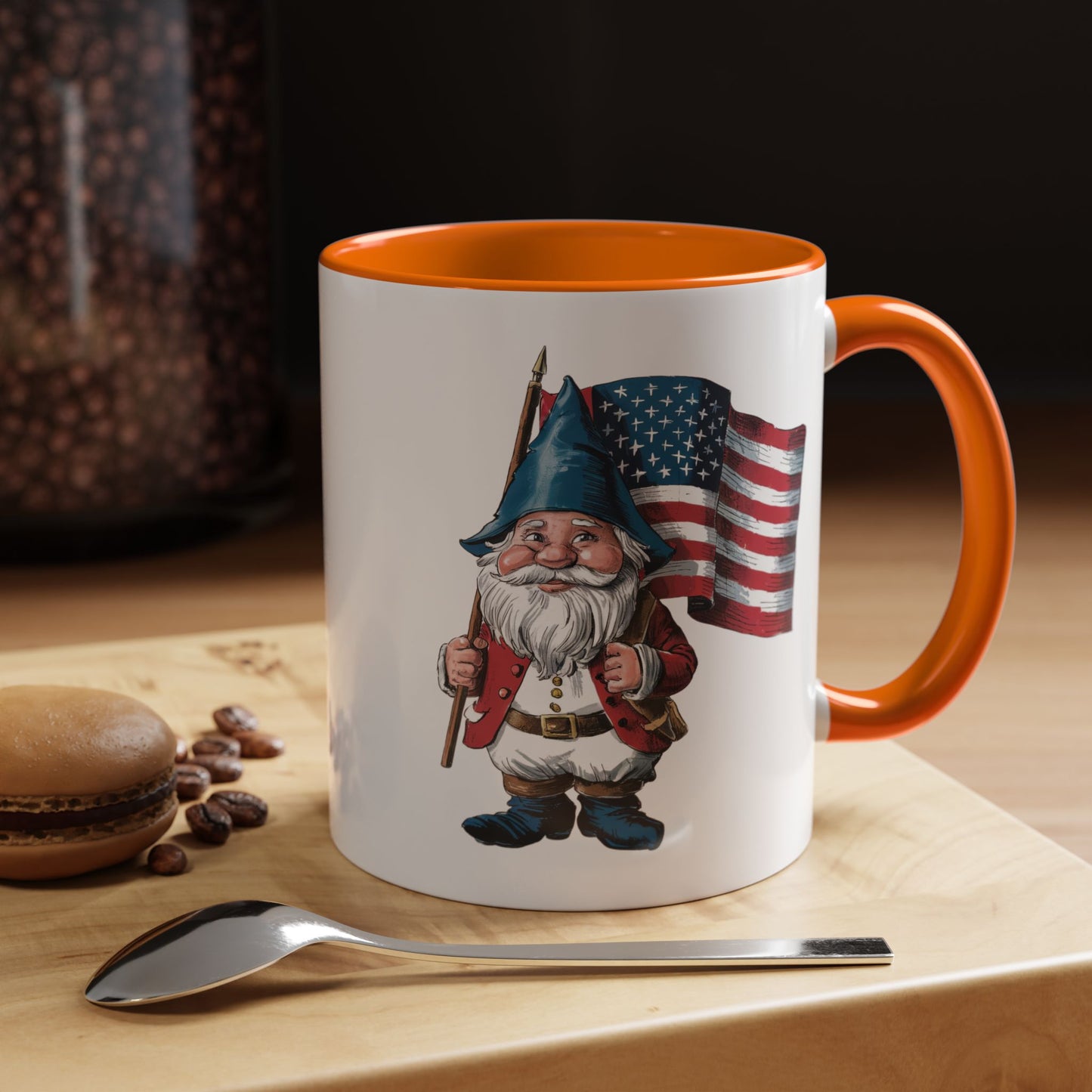 4th of July Mug - American Gnome 4