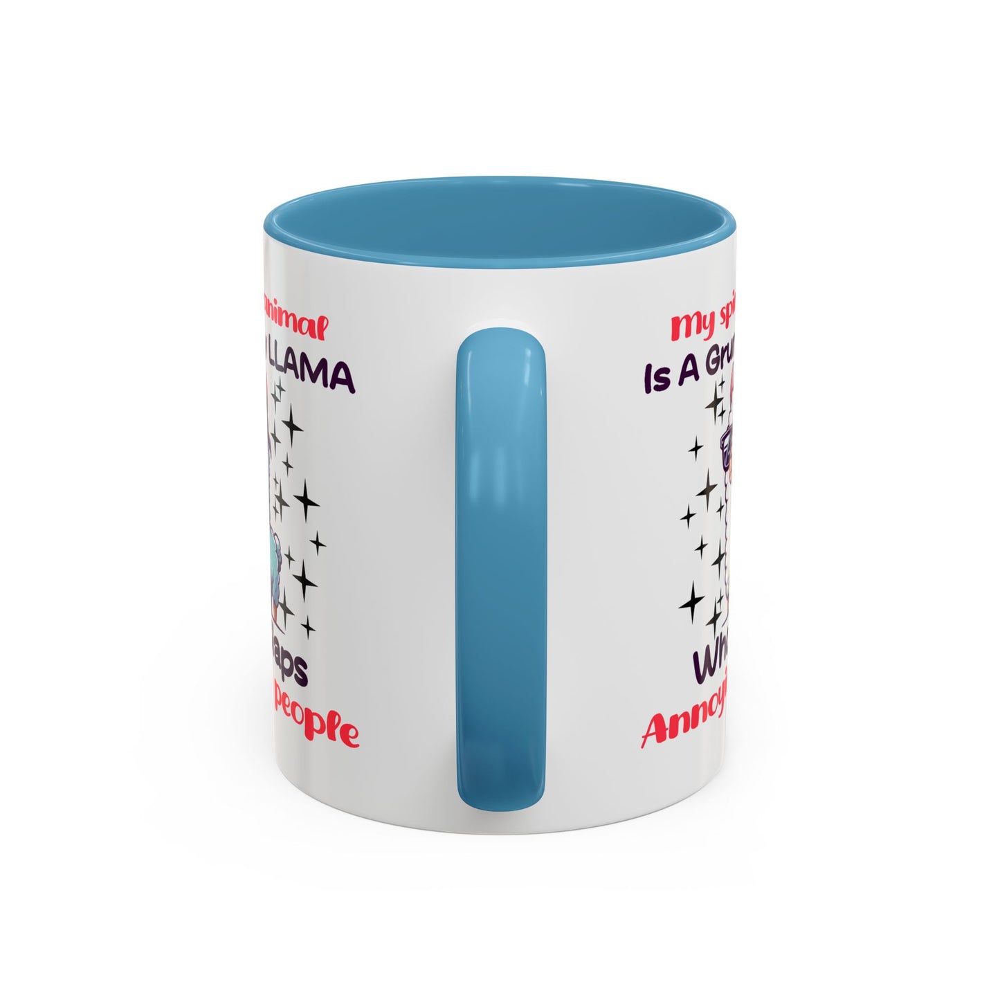 Humor Mug - My Spirit Animal is a Grumpy Llama