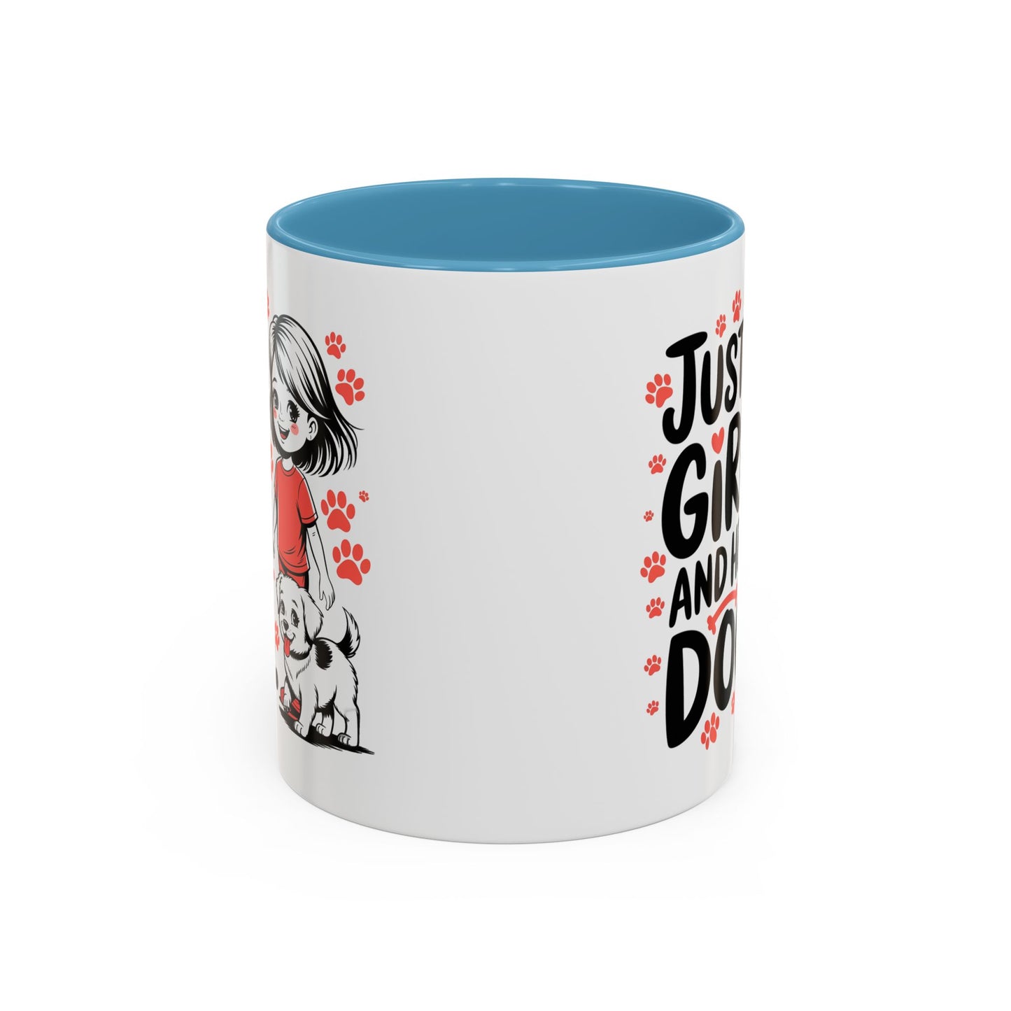 Animal Mug - Just a Girl and Her Dog