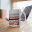 Artistic Mug - Felted Train 1