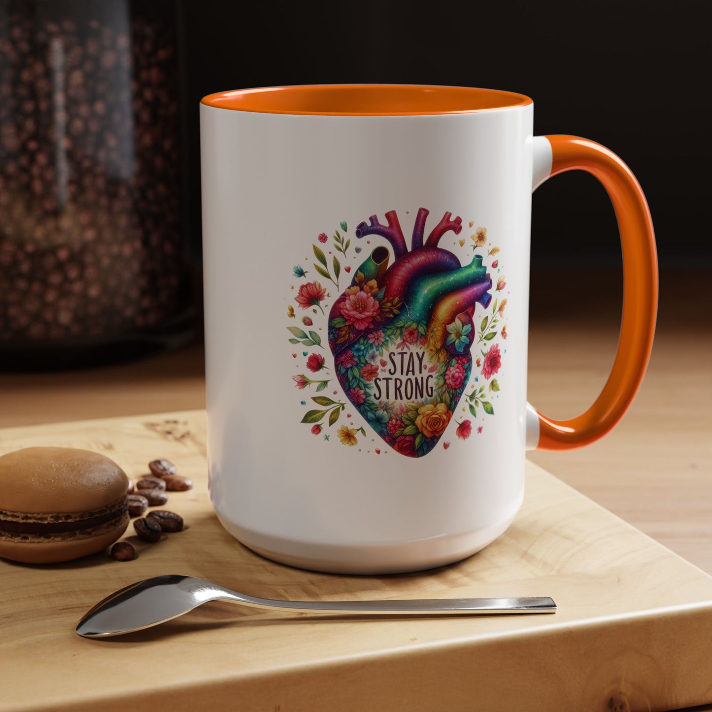 Wellness Mug - Stay Strong Heart