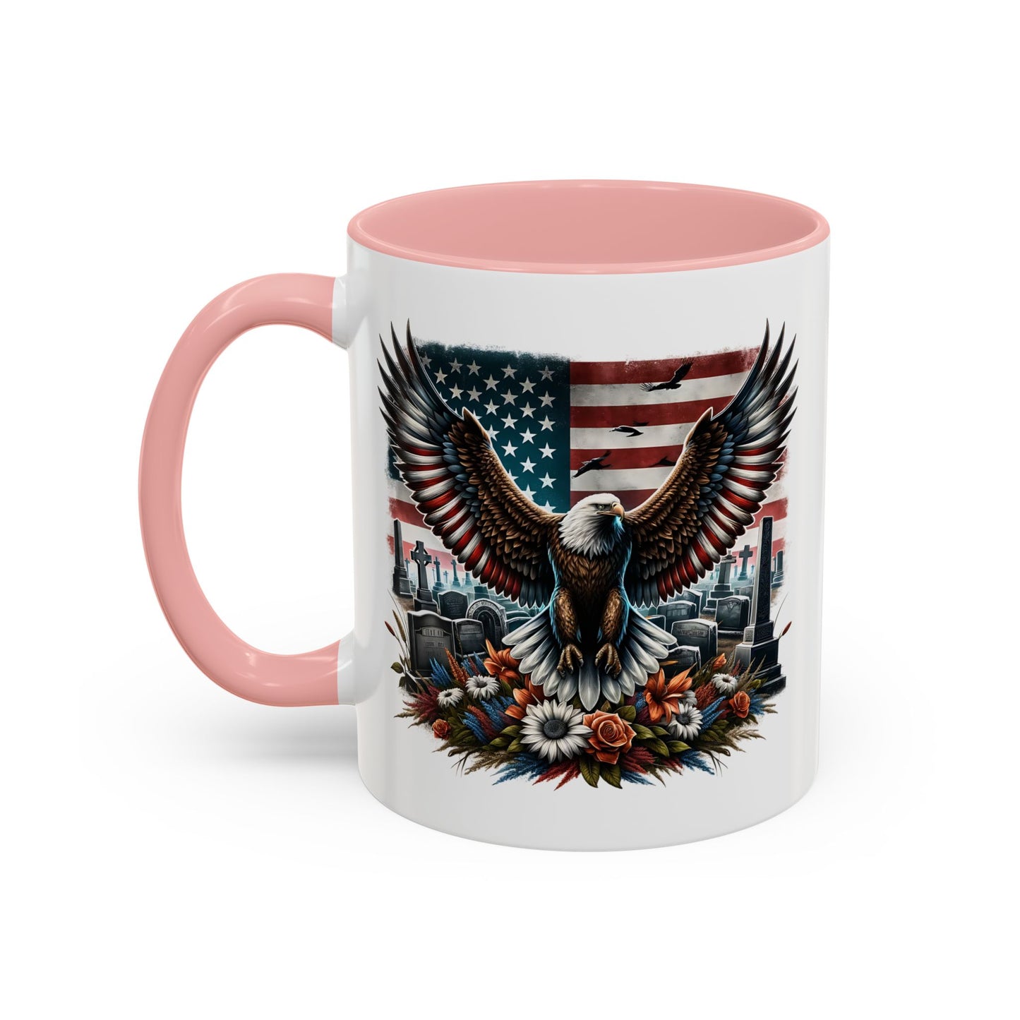4th of July Mug - American Bald Eagle Memorial