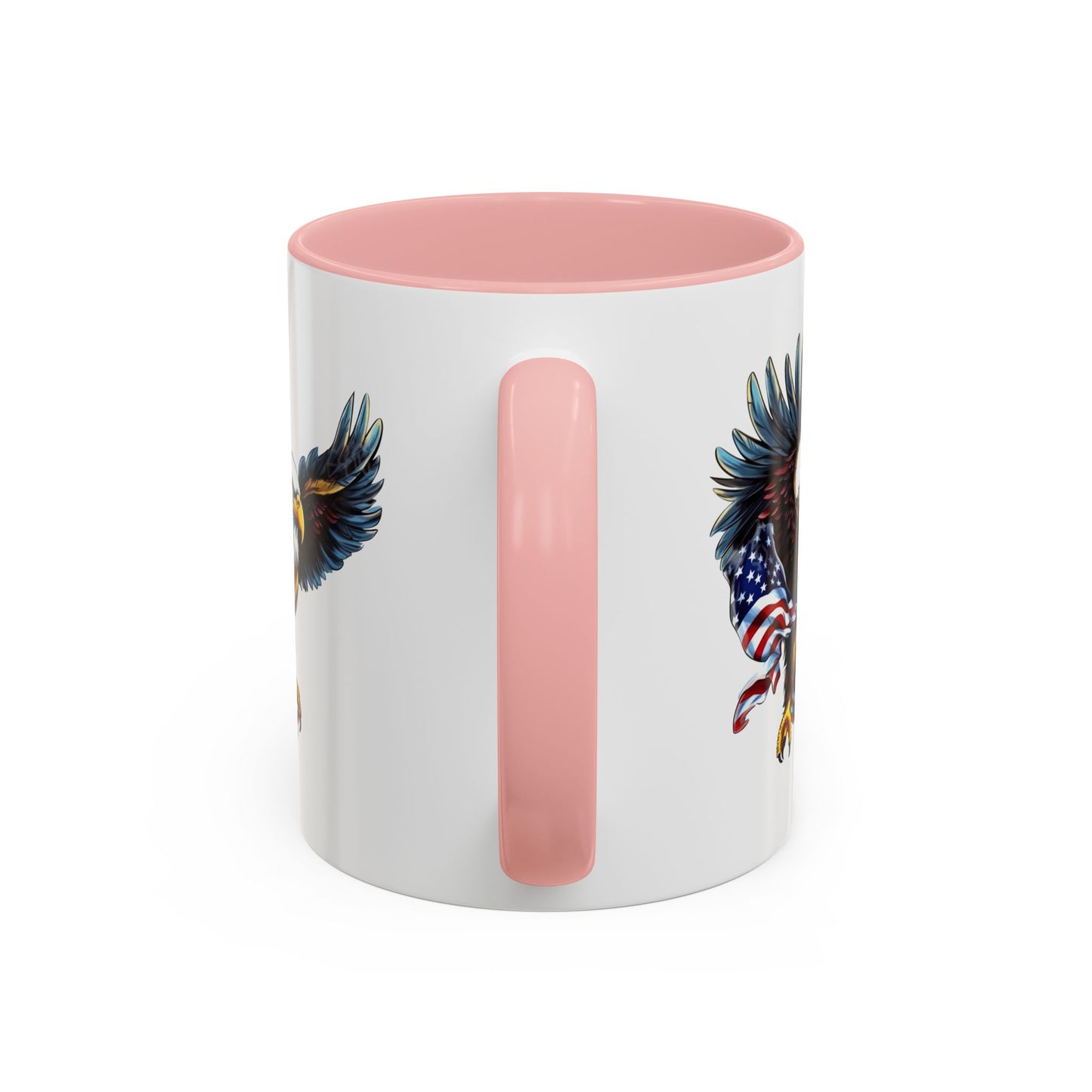 4th of July Mug - American Bald Eagle Flag 7