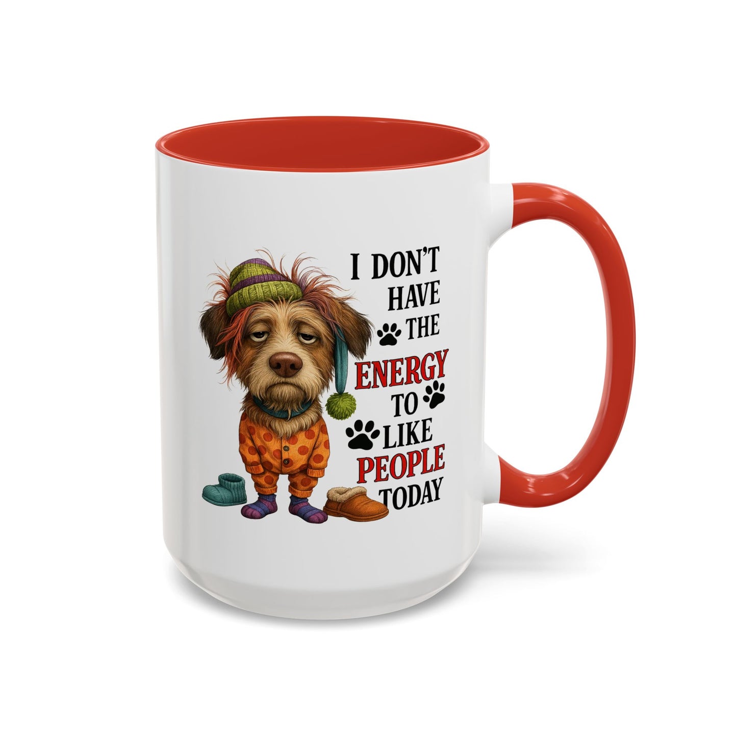 Animal Mug - I Don't Have The Energy