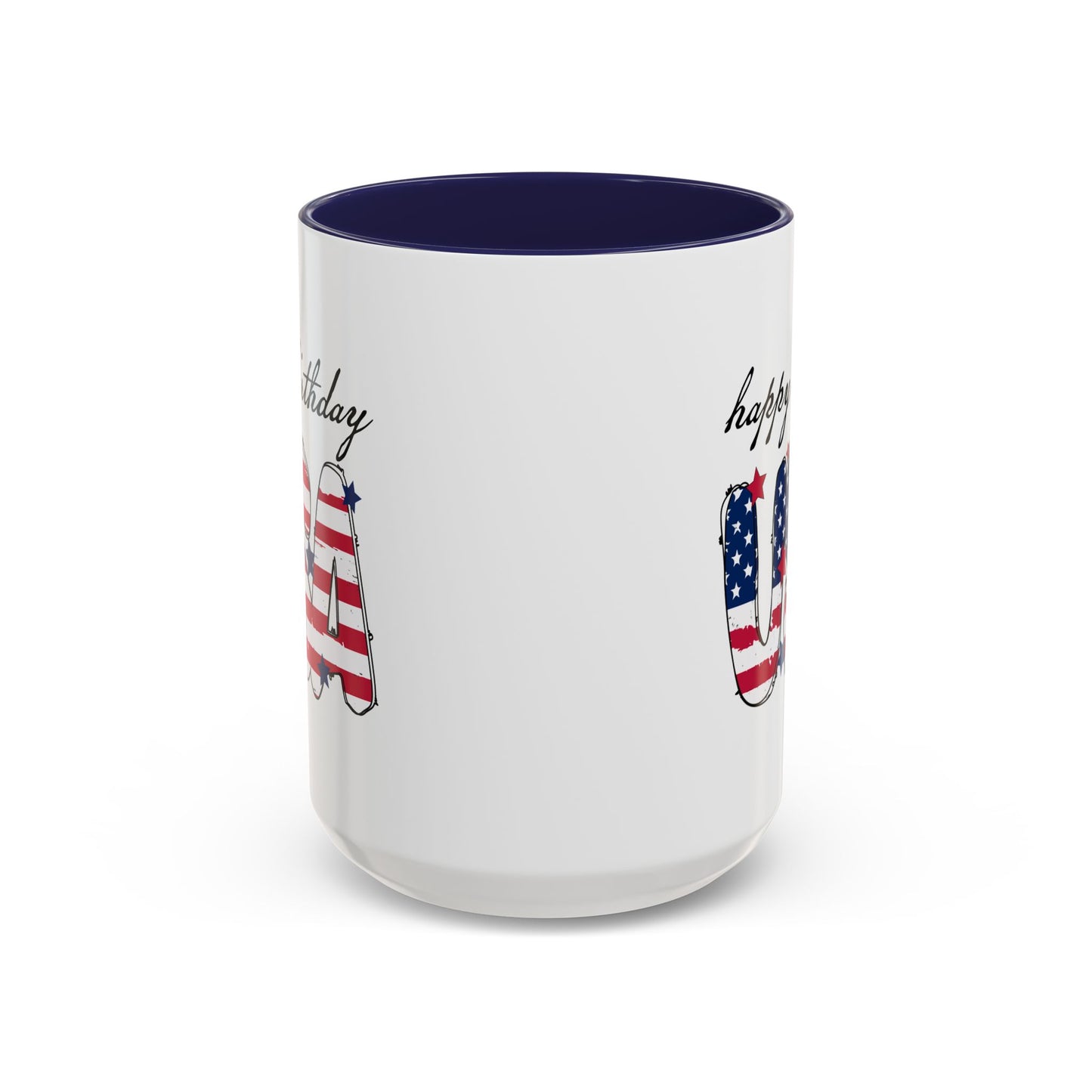 4th of July Mug - Happy Birthday USA