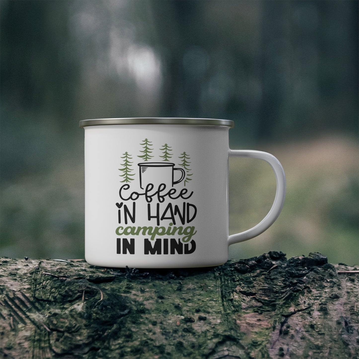 Adventure Mug - Coffee In Hand Camping In Mind