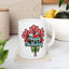 Birthday Mug - Flower Bouquet Hearts