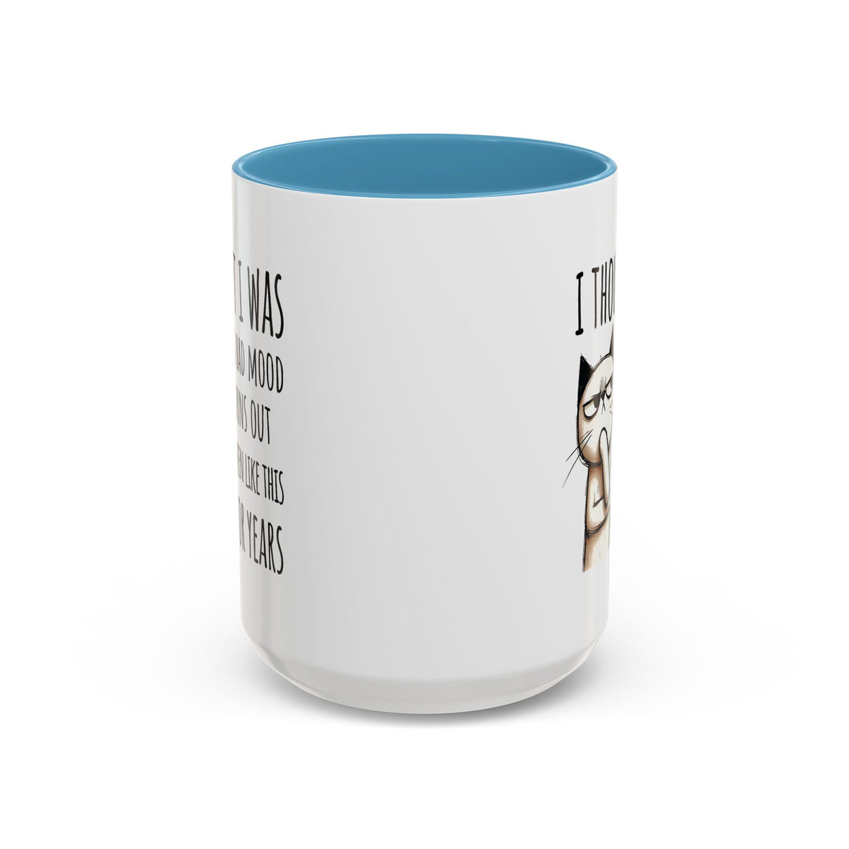 Adult Mug - I Thought I Was In A Bad Mood