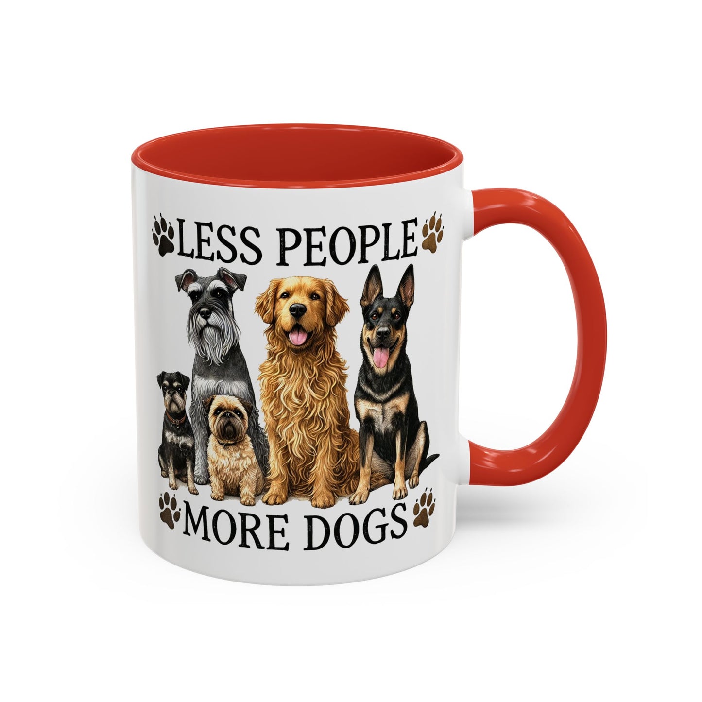 Animal Mug - Less People More Dogs