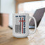 4th of July Mug - One Nation Under God Flag Cross