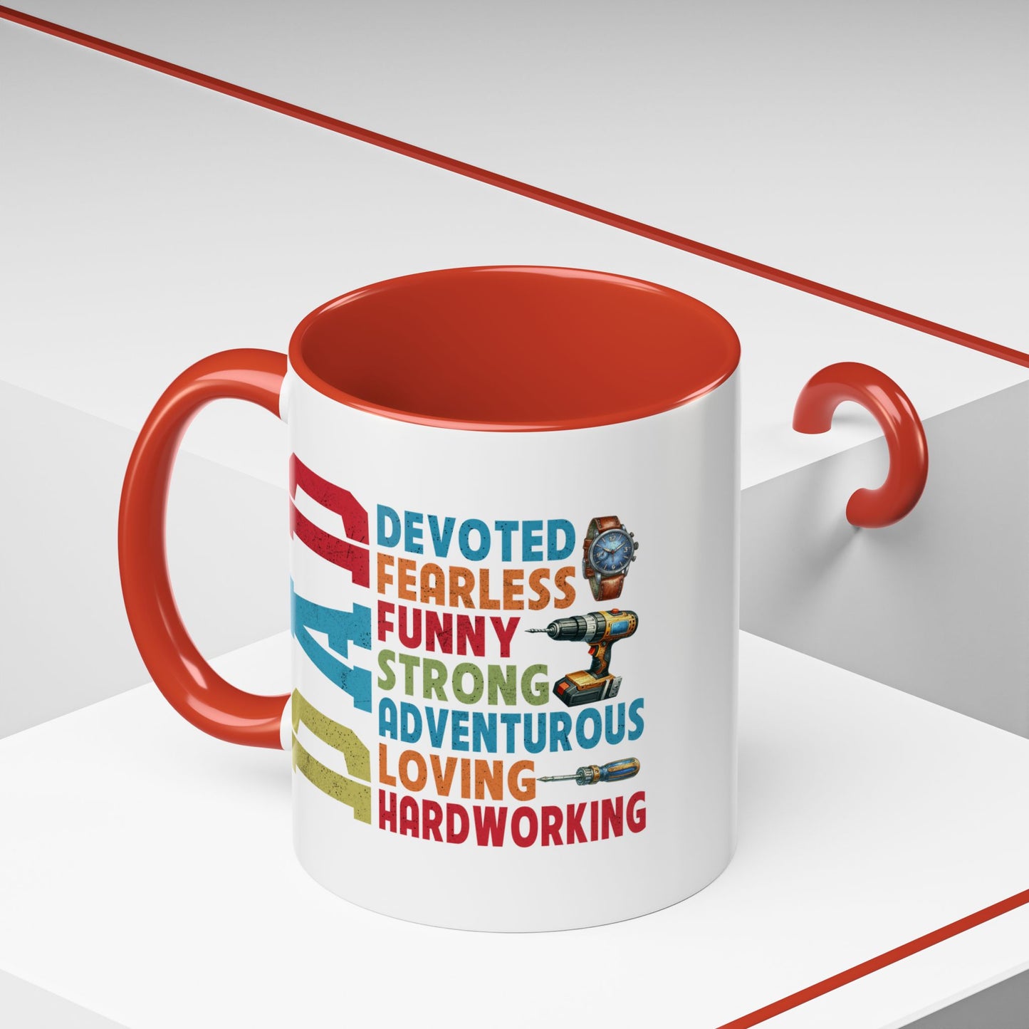 Father's Day Mug - Dad Devoted