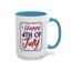4th of July Mug - Happy Fourth of July Frames