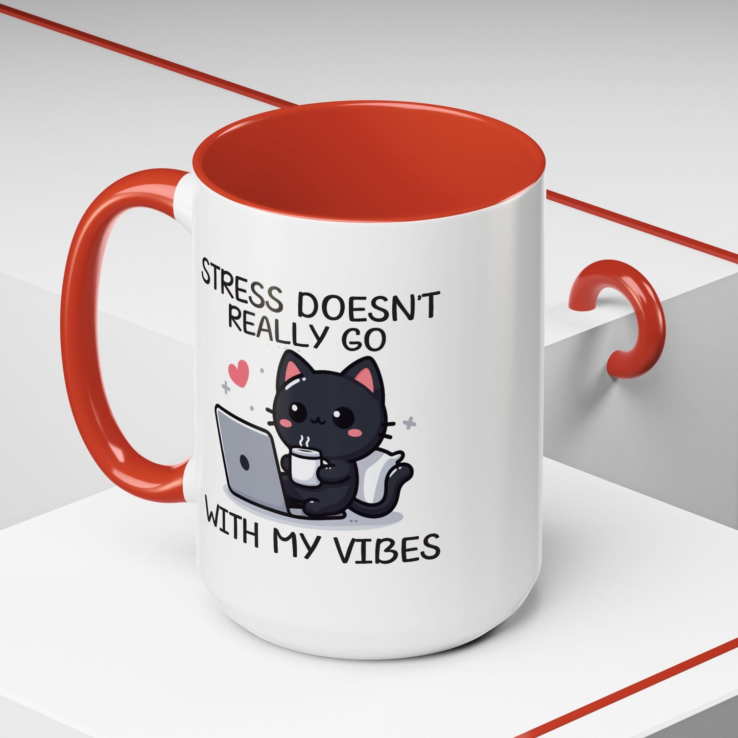 Animal Mug - Stress Doesn't Really Go
