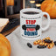 Motivation Mug - Stop Thinking Start Doing Workout