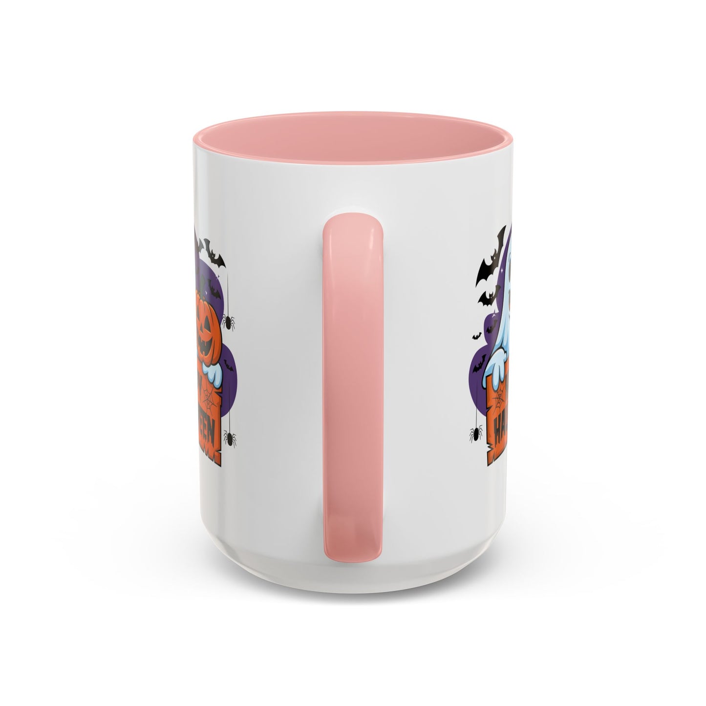 Halloween Mug - Winking Ghost With Pumpkin