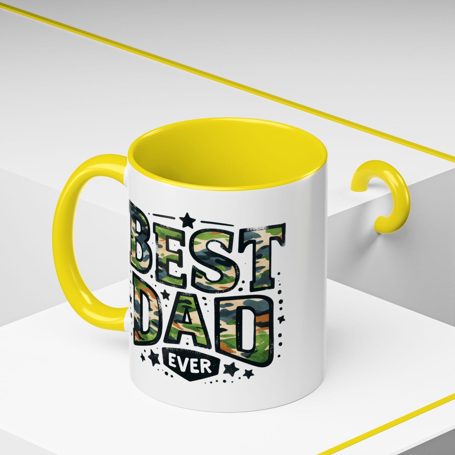 Father's Day Mug - Best Dad Ever Cammo
