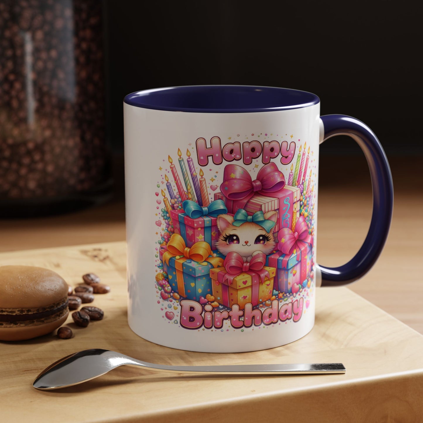 Birthday Mug - Kawaii Kitty