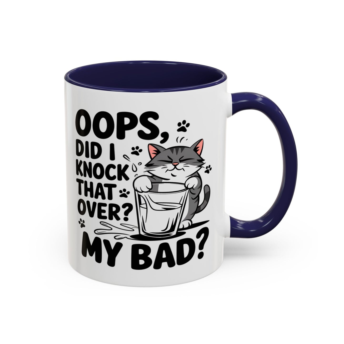 Animal Mug - Oops, Did I Knock That Over
