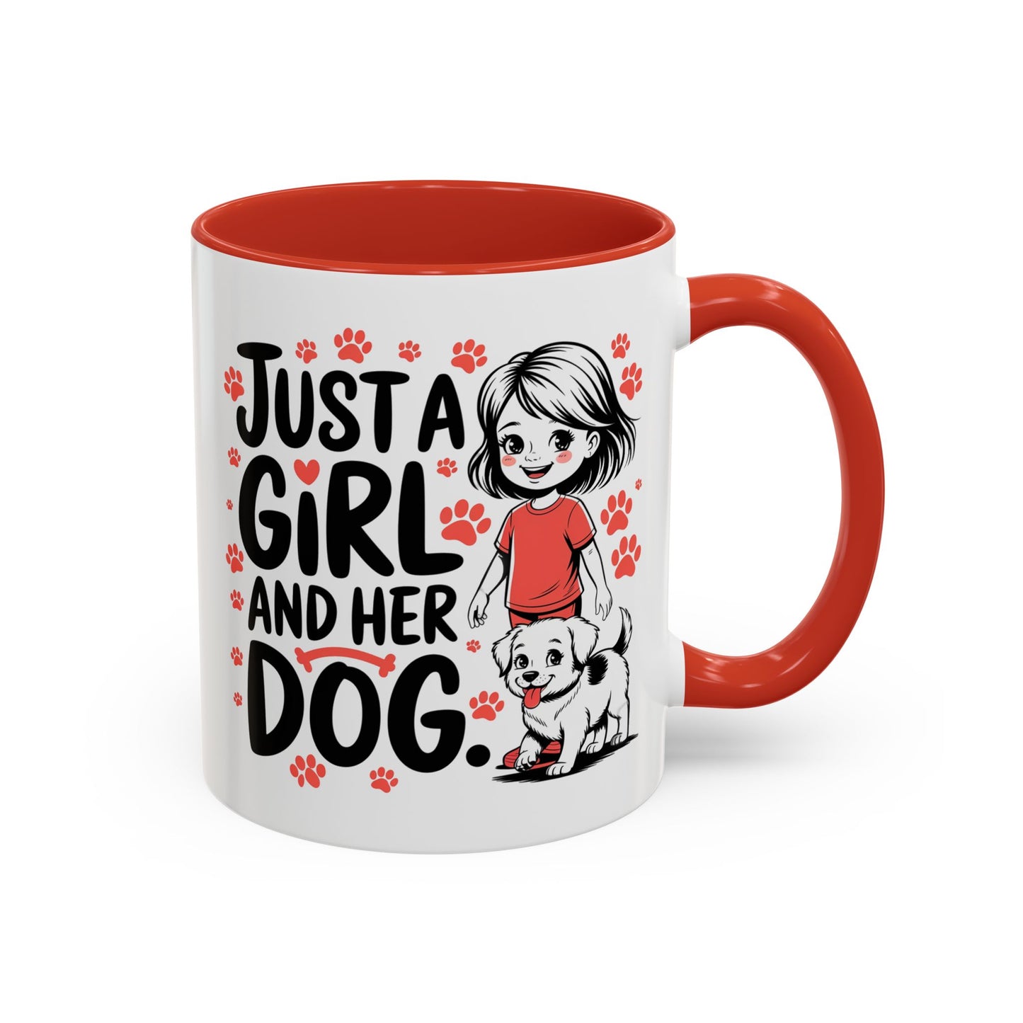 Animal Mug - Just a Girl and Her Dog