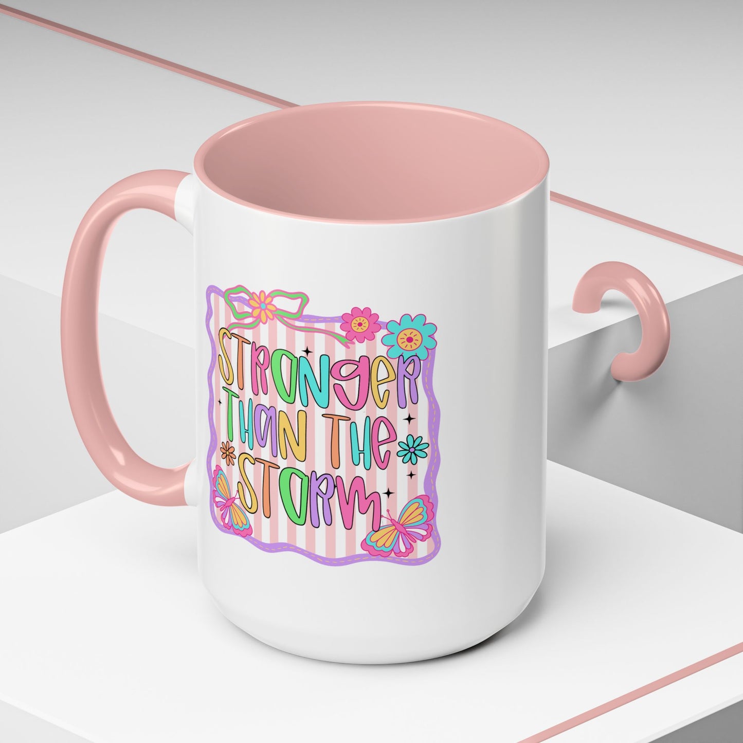 Motivation Mug - Stronger Than The Storm