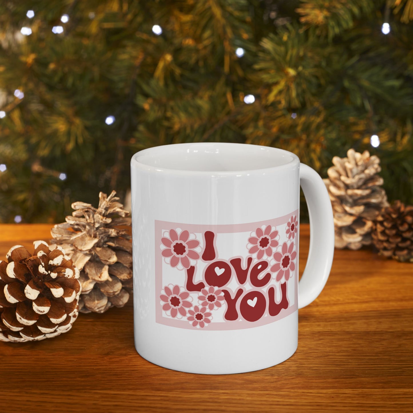 Valentine's Day Mug - I Love You Card