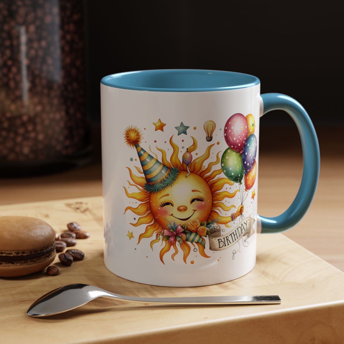 Birthday Mug - Happy Birthday Sun