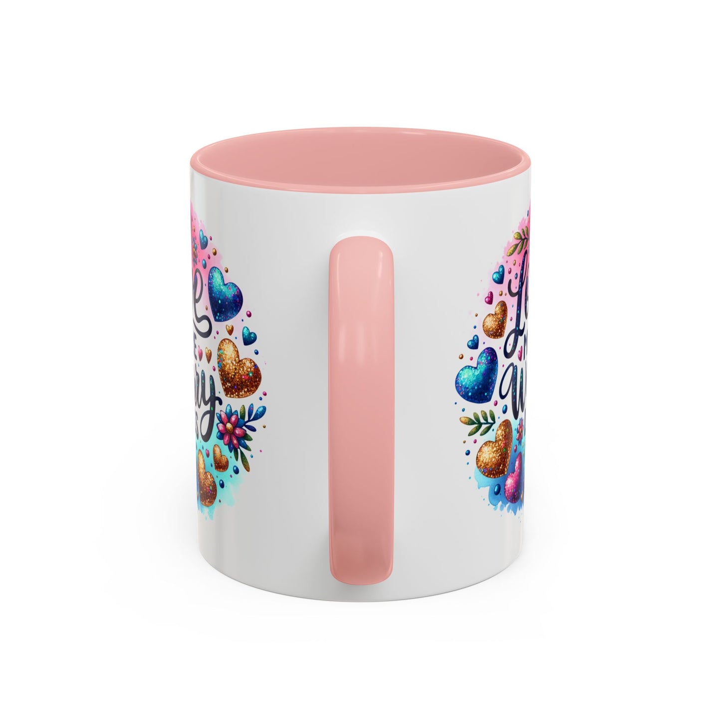 Wellness Mug - Love More Worry Less Circle