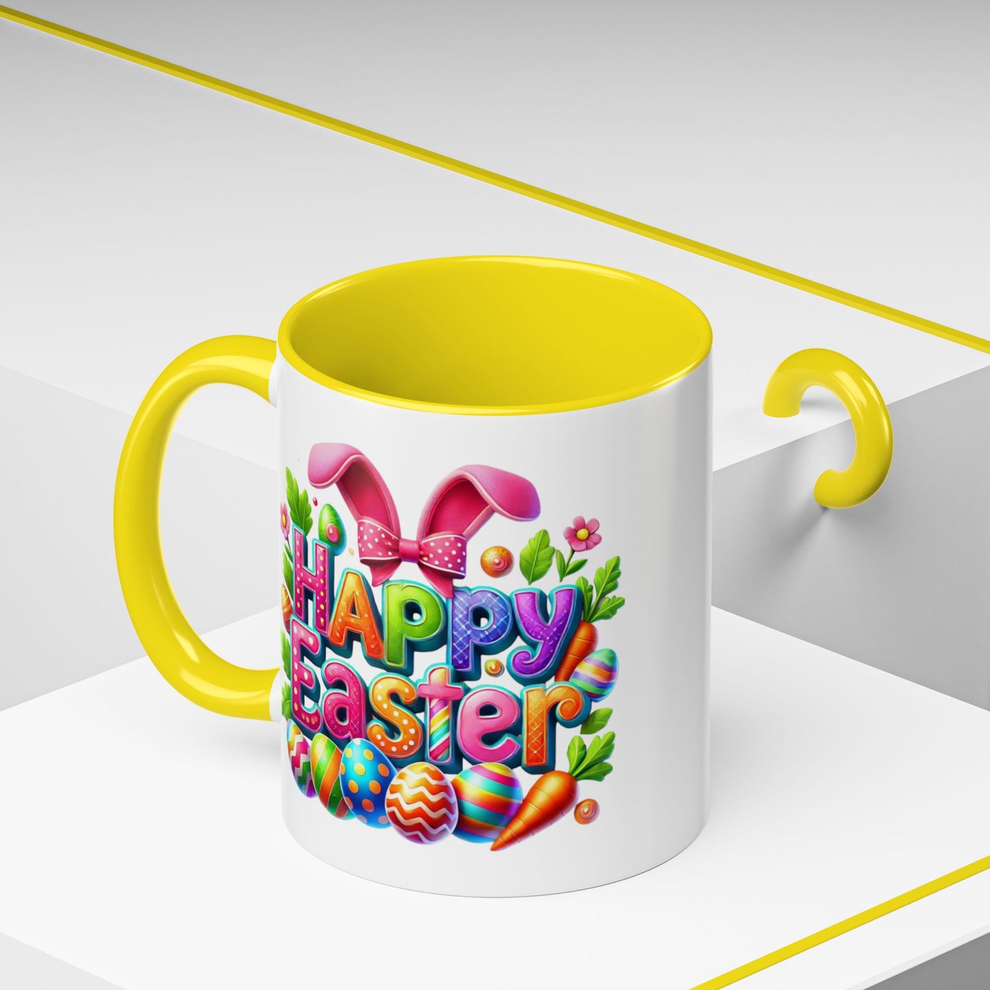 Easter Mug - Happy Easter Bunny Ears