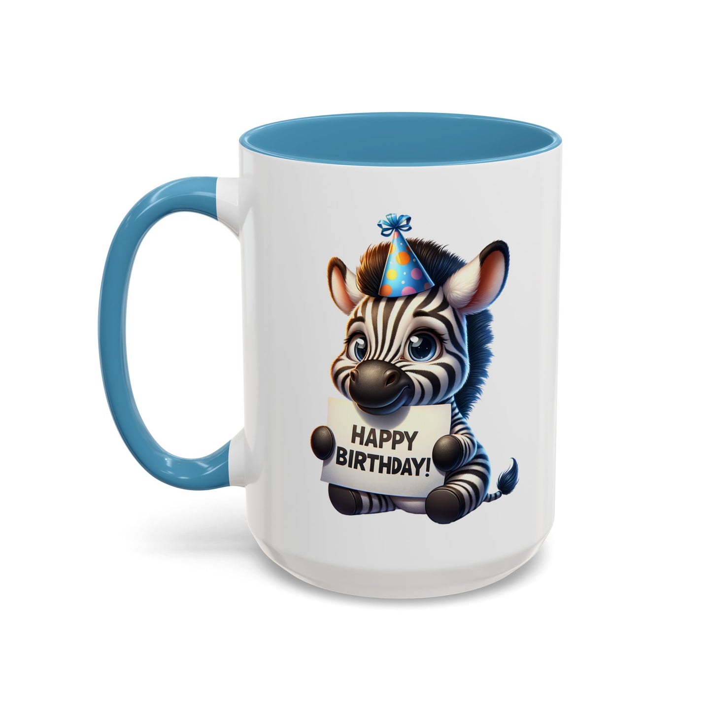 Birthday Mug - Zebra Clipart