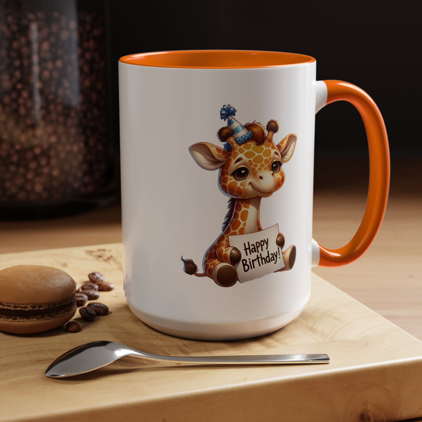 Birthday Mug - Giraffe Clipart