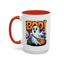 Halloween Mug - Boo! Flying Ghost With Broom
