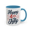 4th of July Mug - Happy 4th of July Fireworks
