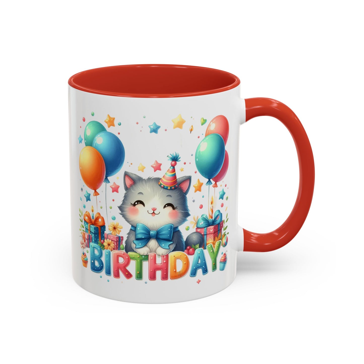 Birthday Mug - Birthday Kitty