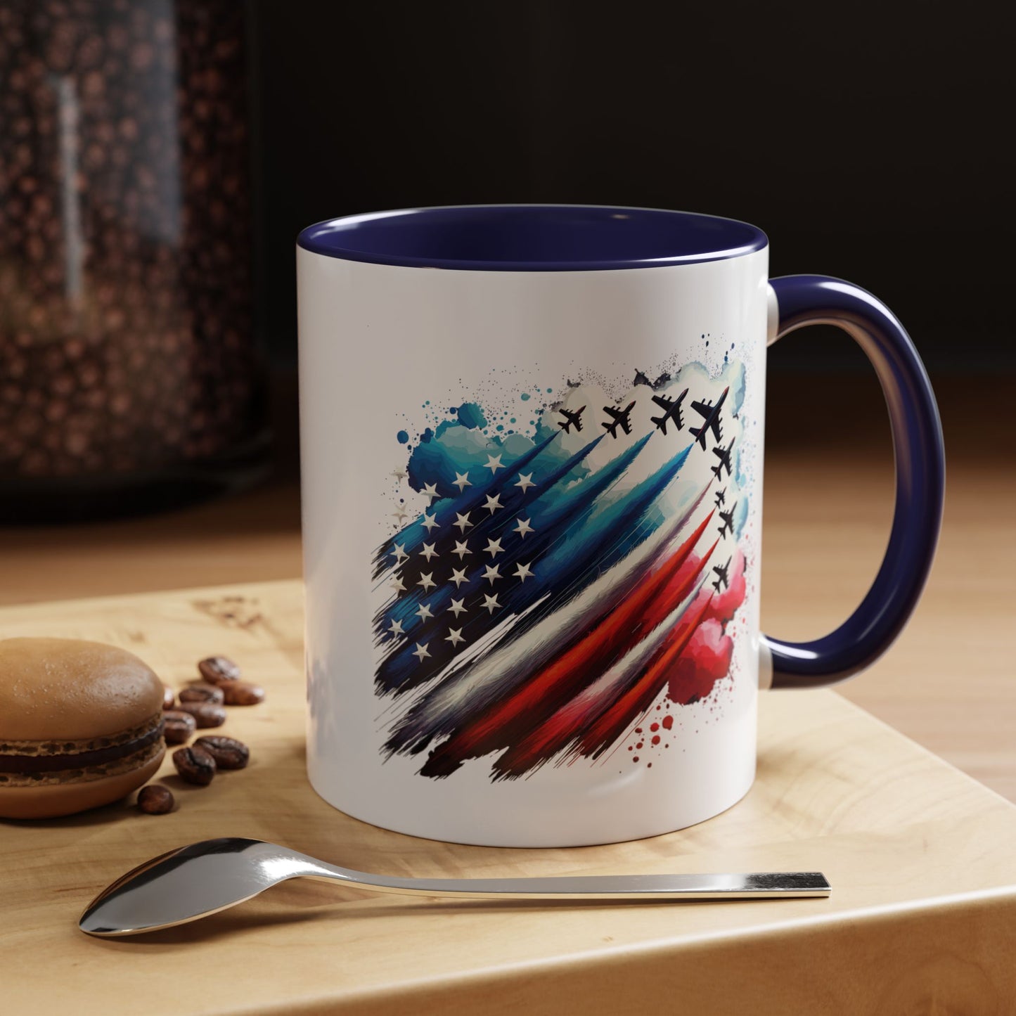 4th of July Mug - Fighter Jets USA Patriotic
