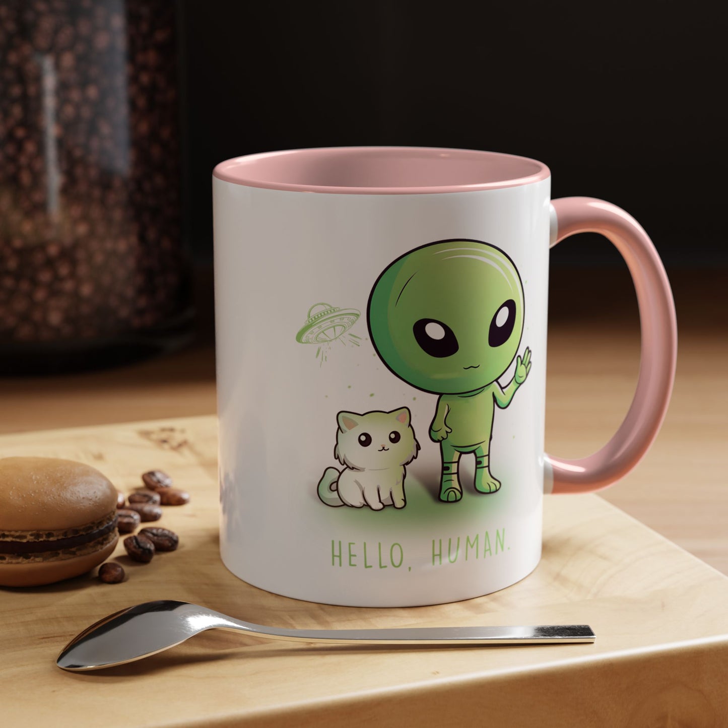 Alien Mug - Hello Human