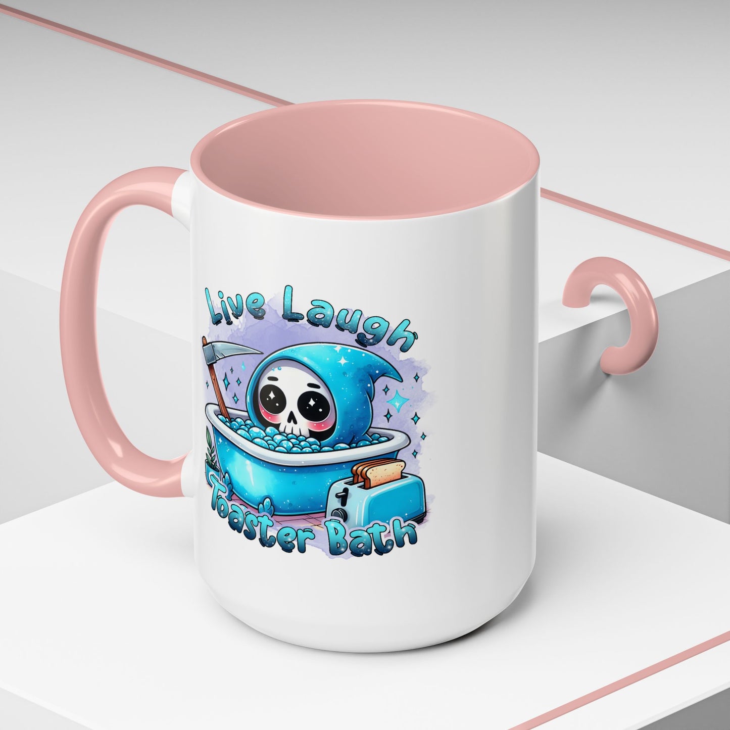 Adult Mug - Live Laugh Toaster Bath