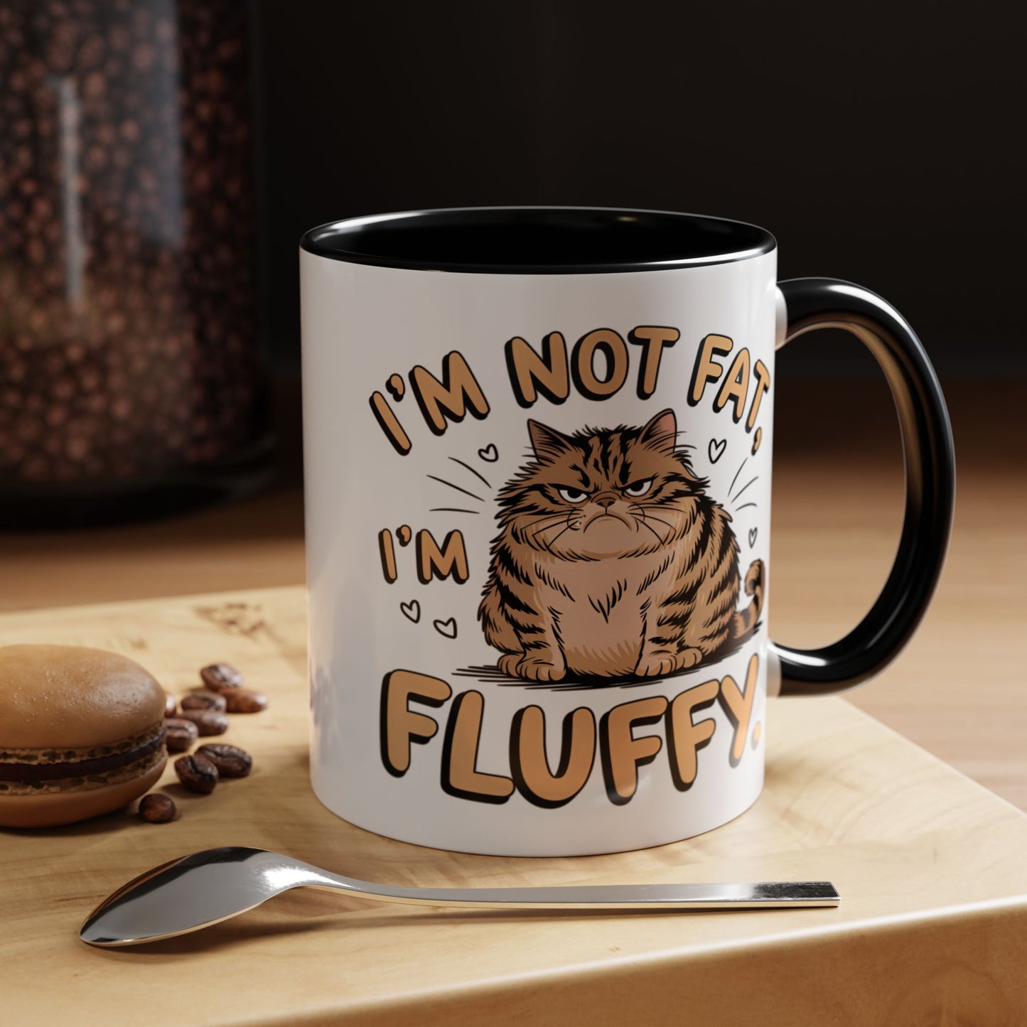 Animal Mug - I'm Not Fat I'm Fluffy