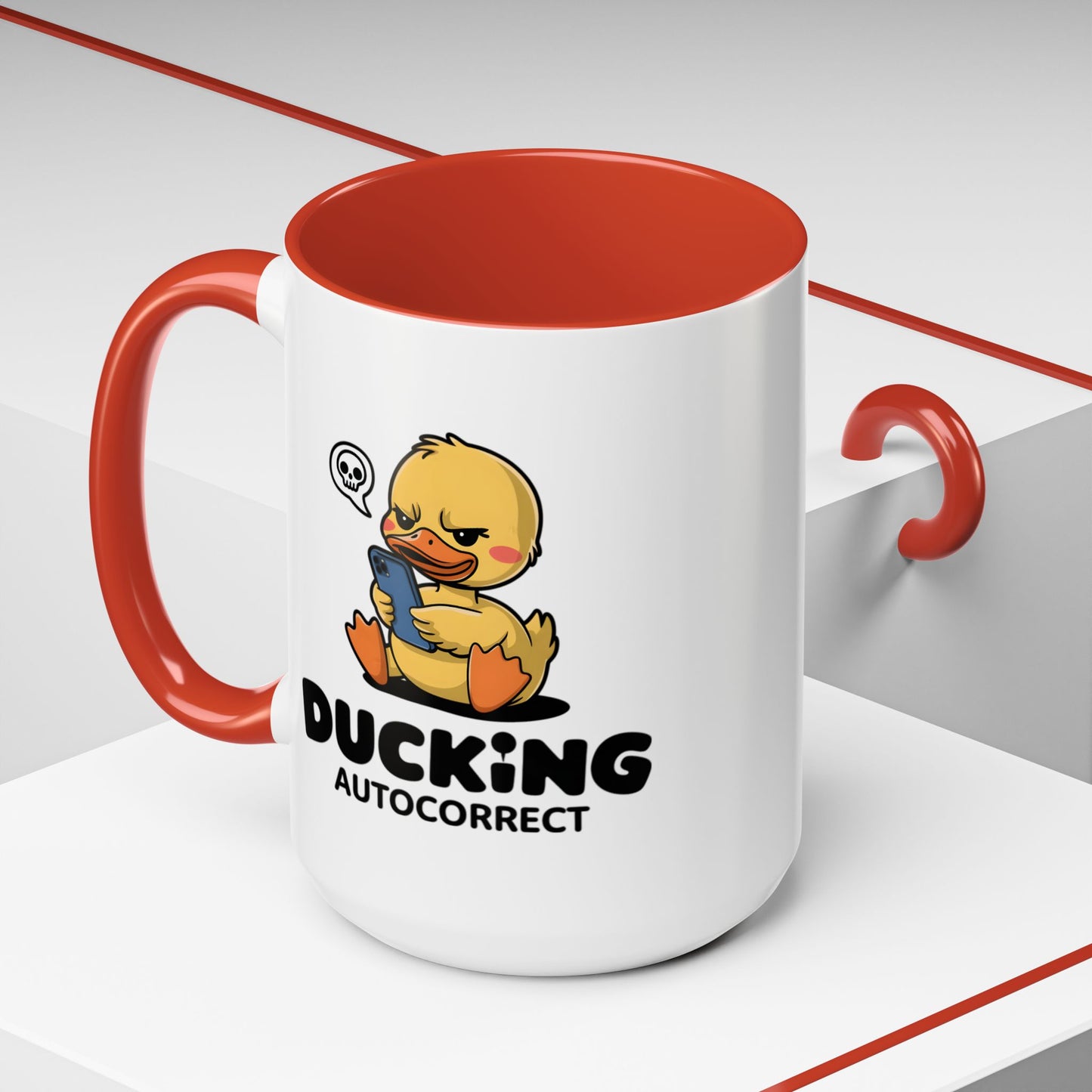 Adult Mug - Ducking Autocorrect