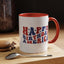 4th of July Mug - Happy Birthday America Retro