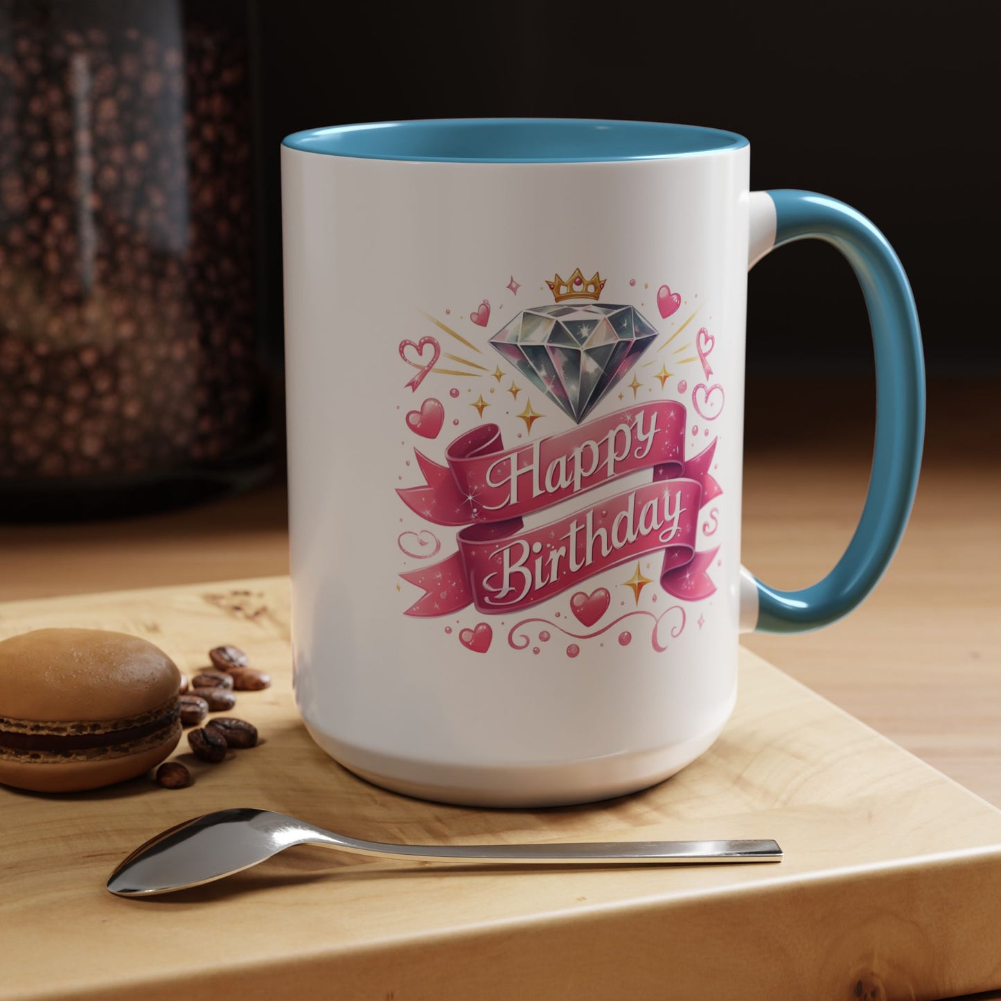 Birthday Mug - Diamond Crown