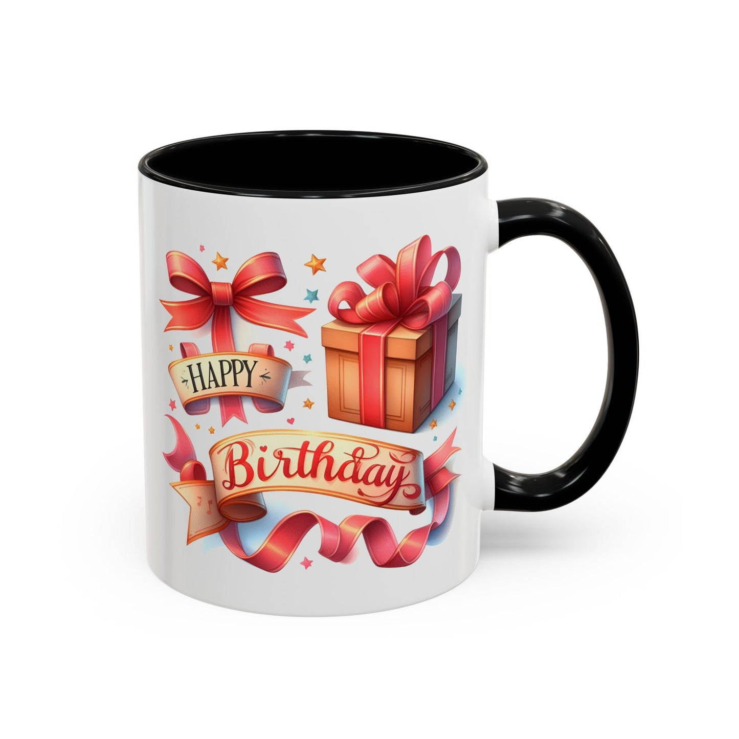 Birthday Mug - Present Ribbon