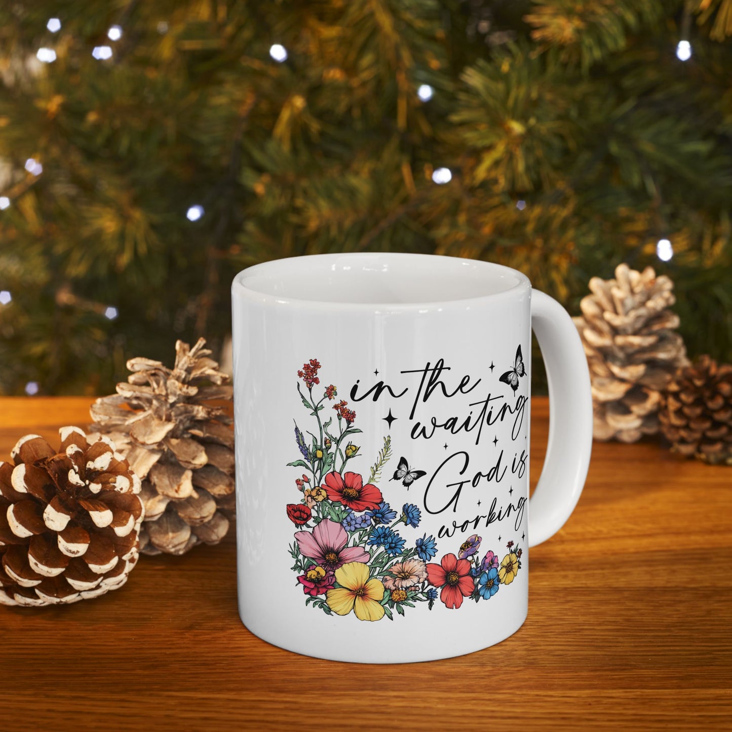 Religious Mug - In The Waiting