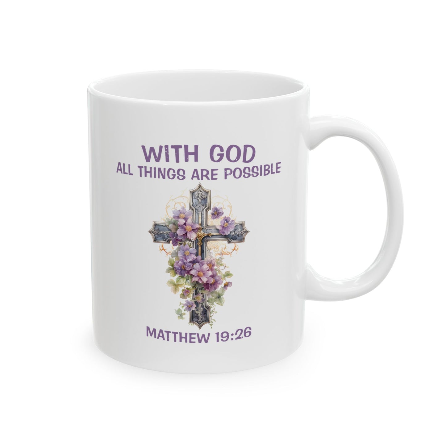 Religious Mug - With God