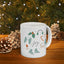Christmas Mug - Joy Skates Gloves Reindeer Candy Candle Mistletoe Ornaments