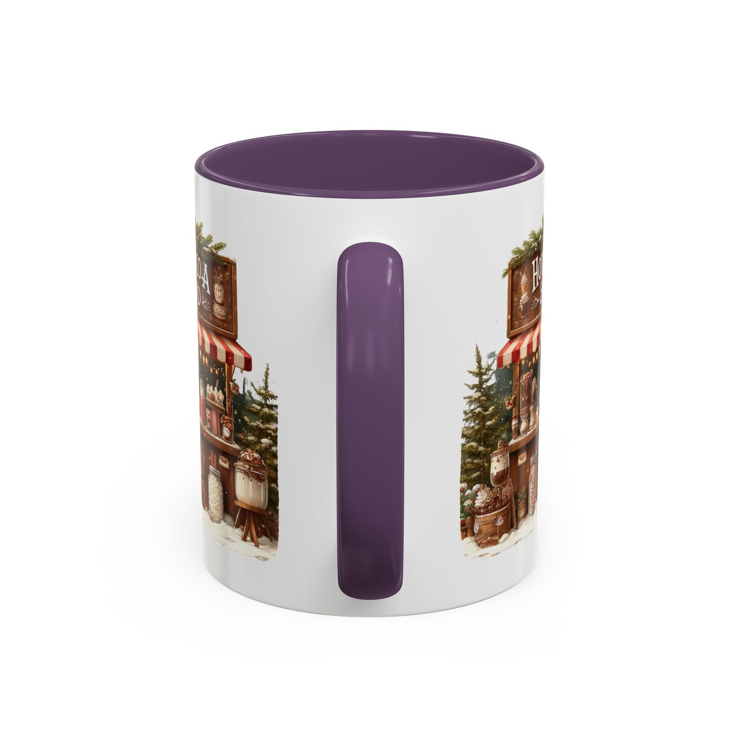 Christmas Mug - Hot Cocoa Stand White Text