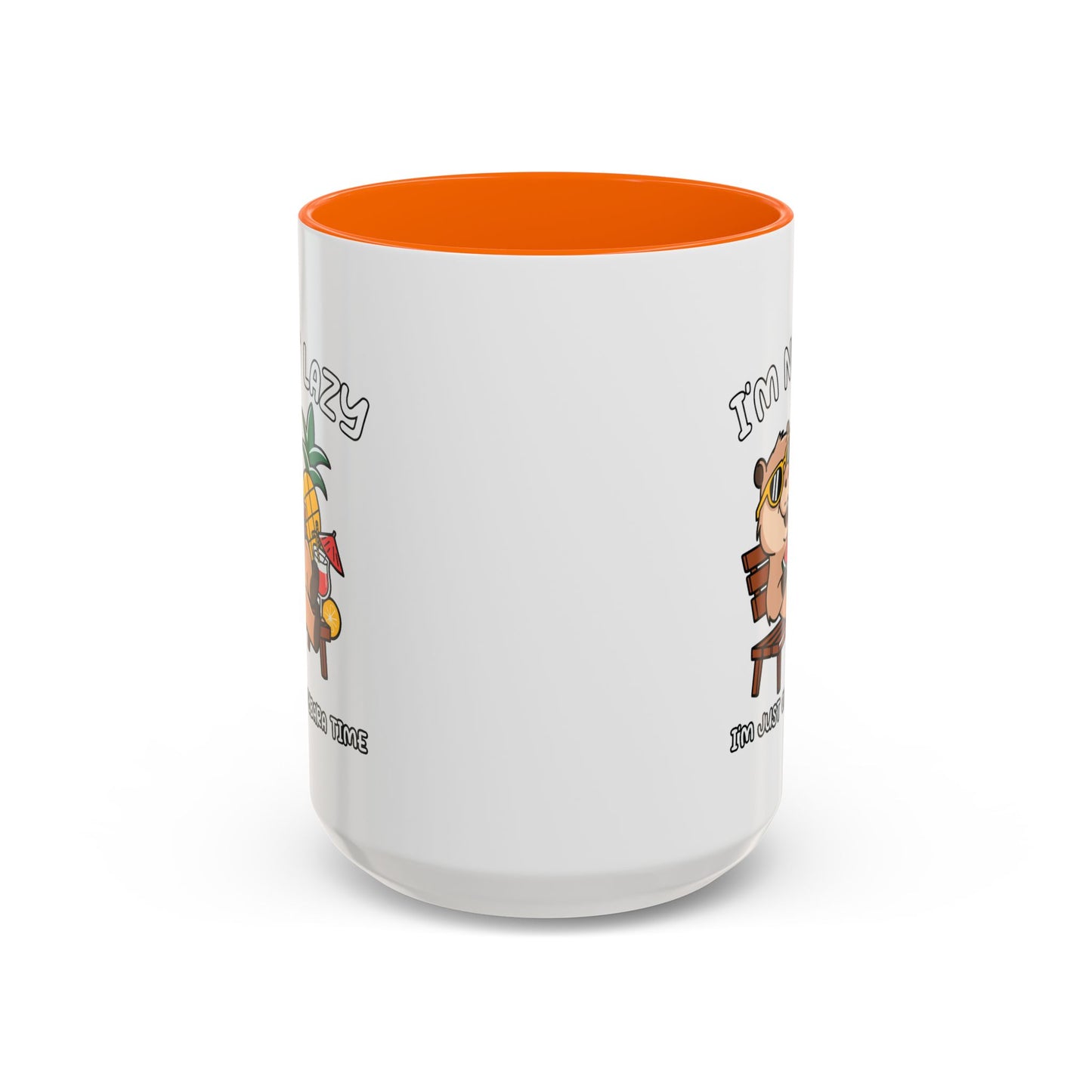 Humor Mug - I'm Not Lazy Capybara