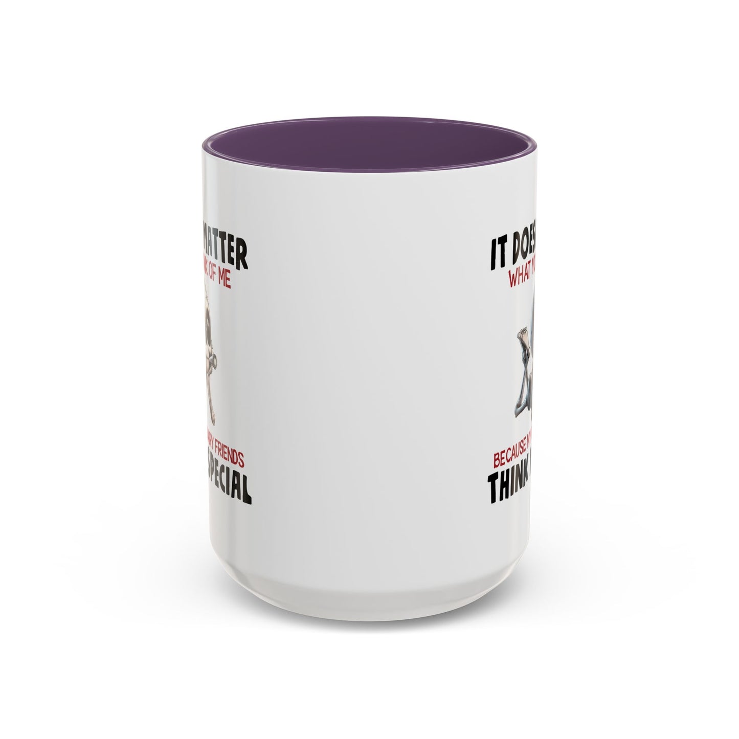 Humor Mug - It Doesn't Matter What You Think of Me