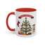 Christmas Mug - Merry Christmas Banner Tree Presents