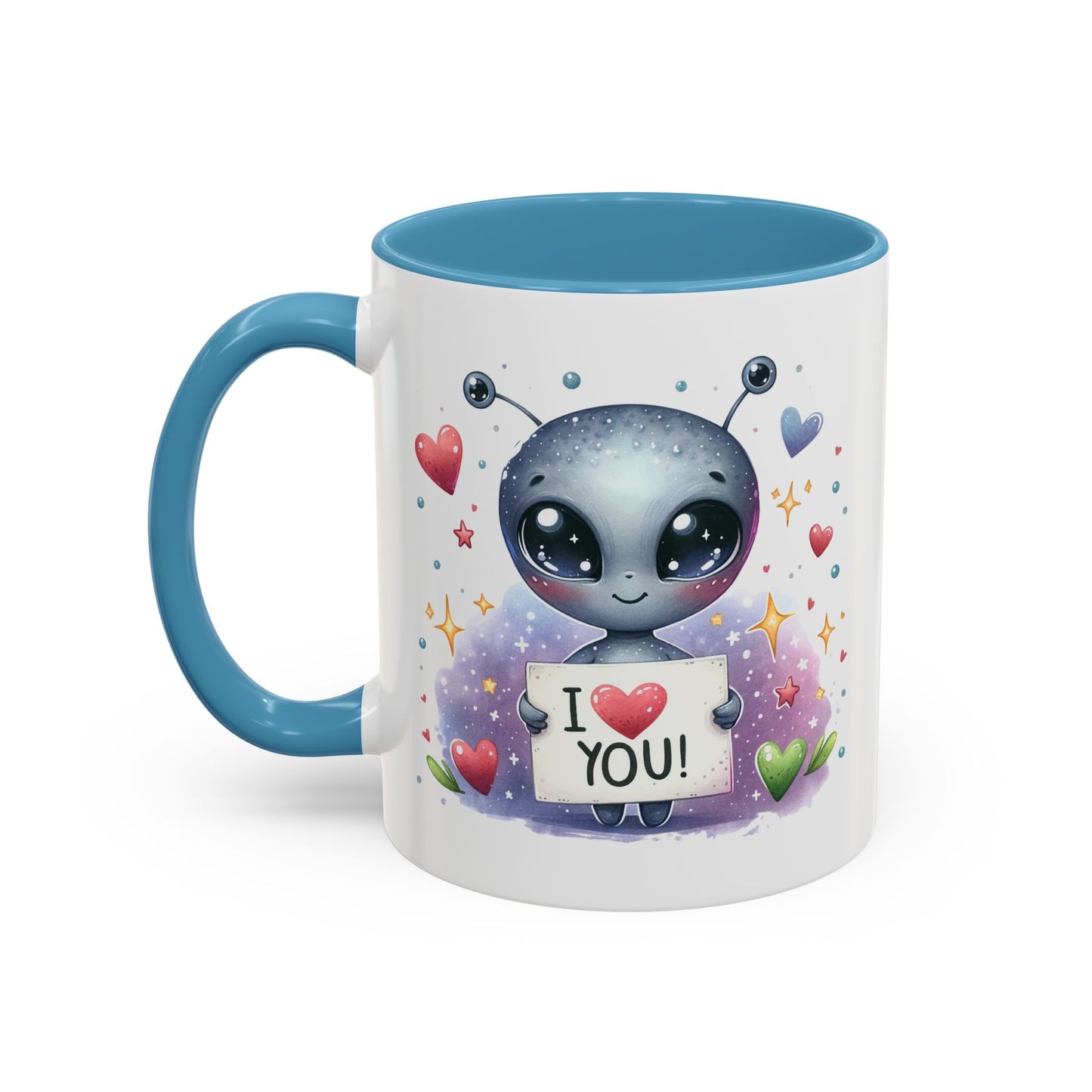 Anniversary Mug - I Love You Alien
